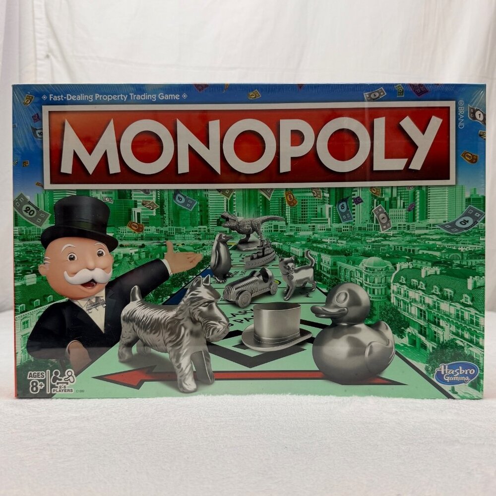 Monopoly Board Game 2017 Parker Brothers Hasbro Brand New Sealed